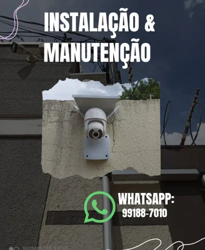 Câmera De Segurança Proteja seu Patrimônio