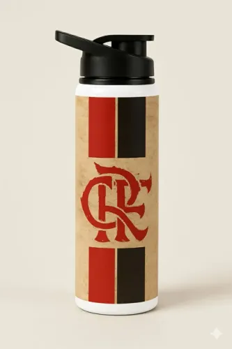 Garrafa alumínio Squeze Flamengo 