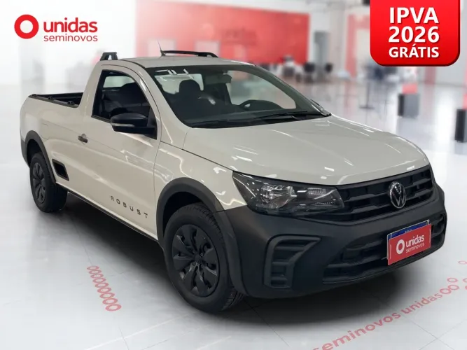 Volkswagen Saveiro Robust 1.6 Total Flex 16V CD 2024