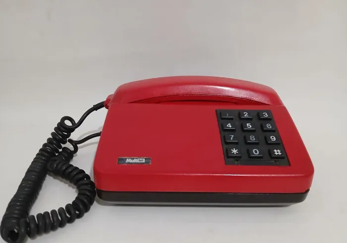 Antigo Telefone de Mesa Repaginado Multitel