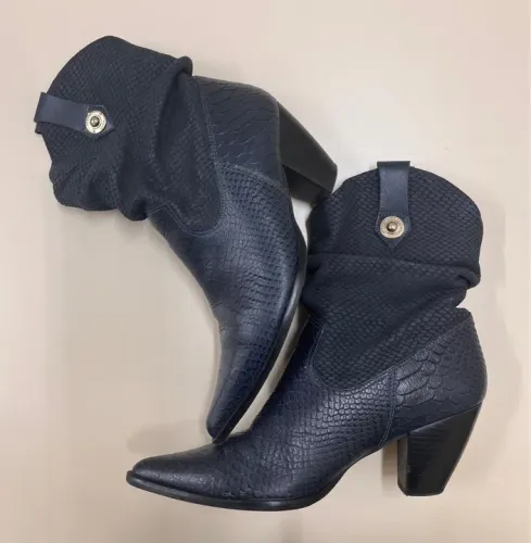 Bota de couro da Vizzano