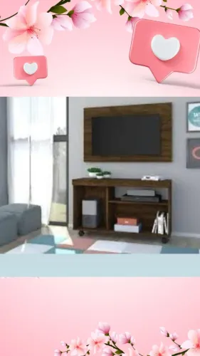 Promoção Rack + Painel Marrom 40'' - 07/05