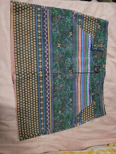 Saia Estampada Floral - Tamanho 40
