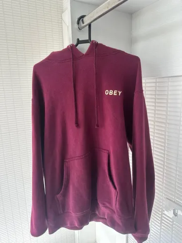 Moletom Obey Bordô