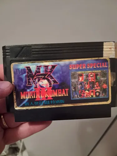 Mk3 MORTAL KOMBAT 3 famicom 8 bits nes 60 pinos
