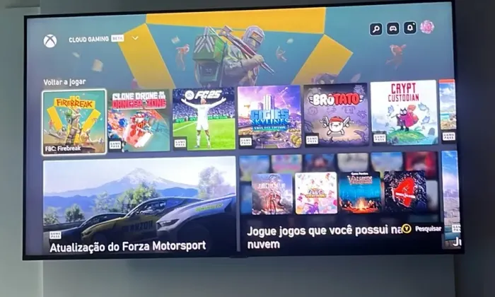 Smart TV Samsung 4K 50" Xbox integrado - aceito cartão e trocas