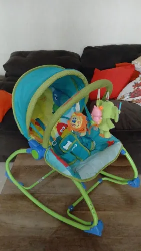 Cadeira Balanço  ate 18kg - Bounser Sunshine  Baby  safety 1st para