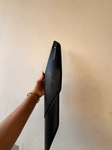 Protetor de escapamento Cg160 Titan Fan 2025 - está com avaria