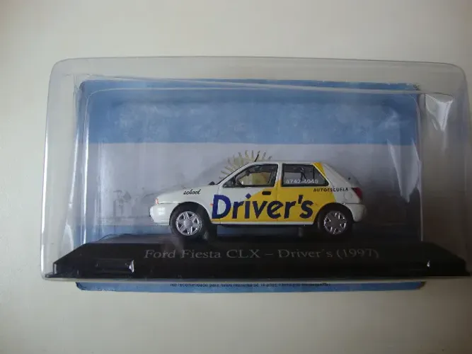 Miniatura - Ford - Fiesta CLX - Driver's (1997) 1:43 - Importada, Lacrada