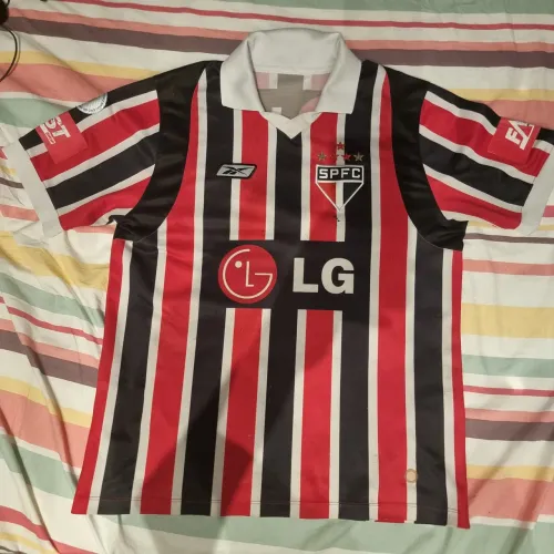 Camisa São Paulo SPFC 2007 jogos internacionais