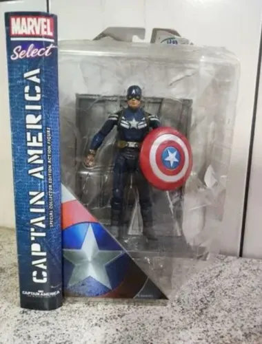 Marvel Select Captain America - Figura de Ação