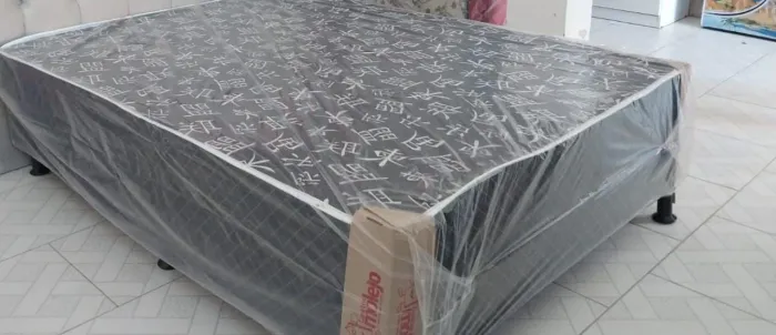 Cama Box Casal (Com Frete Grátis Para Alguns Lugares)
