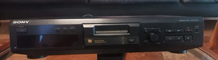 MiniDisc Deck Sony MDS-JE330