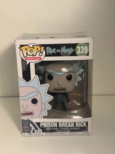 Boneco Prison Break Rick 329 - Funko POP! Rick and Morty