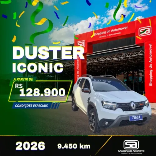 Renault Duster Iconic Plus 1.6 16V Flex Aut. 2026