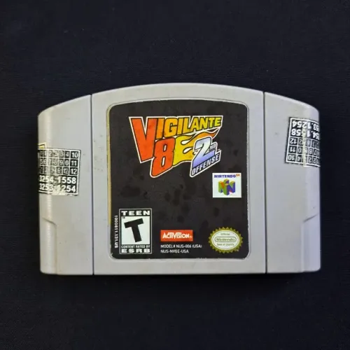 Vigilante 8 Original Relabel Nintendo 64 - Não é o 2nd Offense