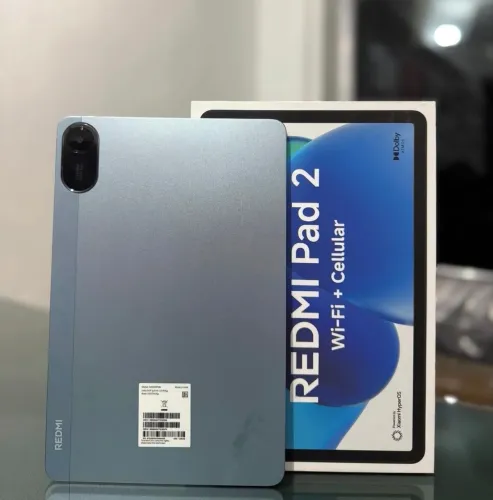 Tablet Xiaomi Redmi Pad 2 WI-FI + Celular 4G 256GB 08GB RAM Novo + Capa e Película 