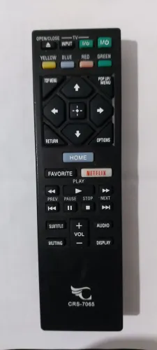 Controle Remoto para Blu-Ray da Sony Crs-7065