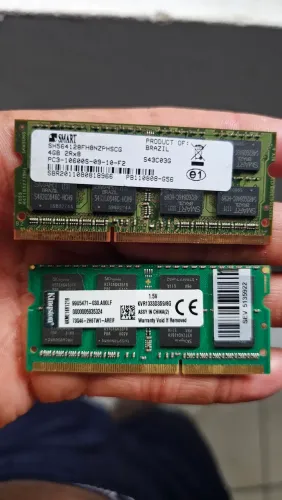Memória DDR3 8g com mais um de 4gb de brinde