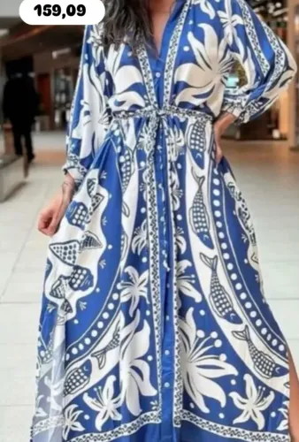 Vestido Farm Ciranda Mar