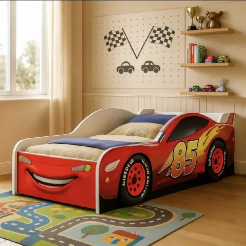 CAMA CARRO INFANTIL - USADA POUQUÍSSIMAS VEZES