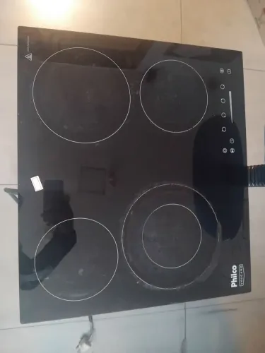 Fogão Cooktop Elétrico Philco Vitrocerâmico 4 Bocas ?