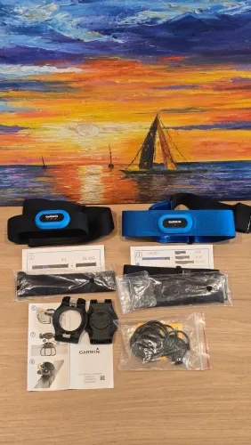 Combo Garmin Triatlo: Cintas HRM-Tri + HRM-Swim + Kit Quick Release Relógio