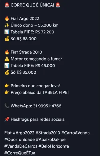 Fiat Argo Trekking 1.3 8V Flex 2022