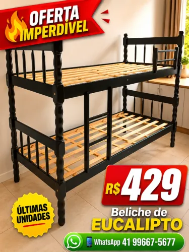 Beliche reforçada, ideal para o dia a dia.