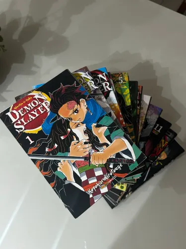 Mangás Demon Slayer Volumes 1-13