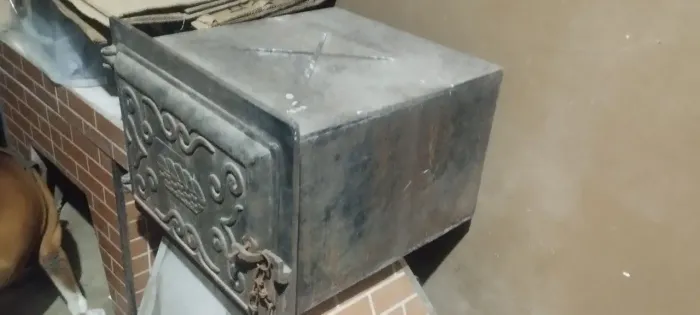 Forno ferro fundido para churrasqueira 