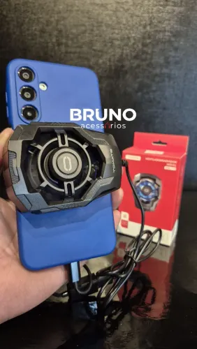 Cooler gamer para celular - Resfriamento rápido