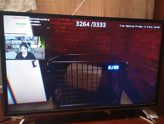 Tv de 32 polegadas da tcl perfeito estado smart,NÃO ENTREGO.
