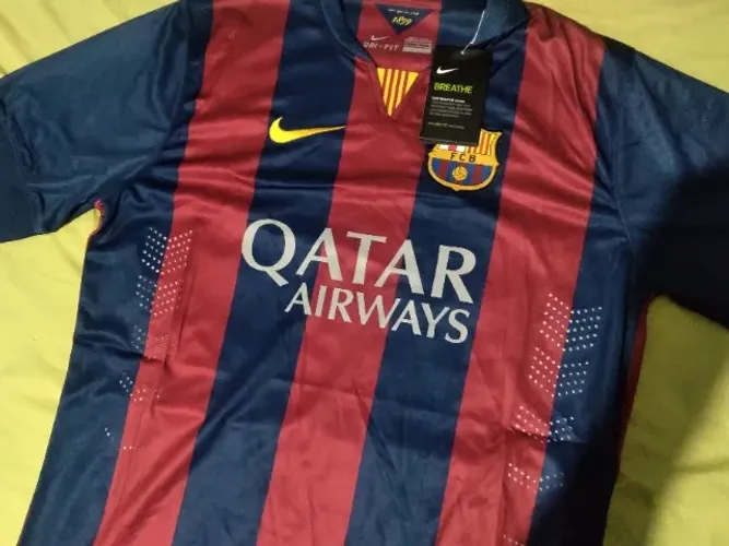 Camisa Barcelona Retrô 14/15 G nova com etiqueta