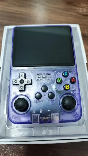 Console portátil R36S original - tela quebrada