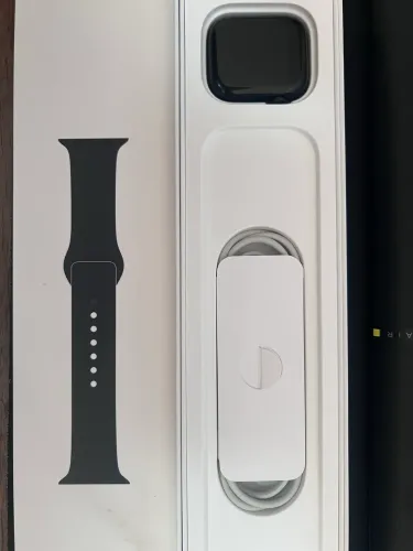 Apple Watch Series 8 GPS, 45 mm, Alumínio, Preto