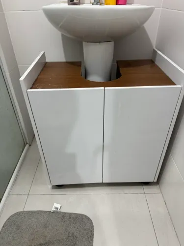 armário banheiro, já montado!