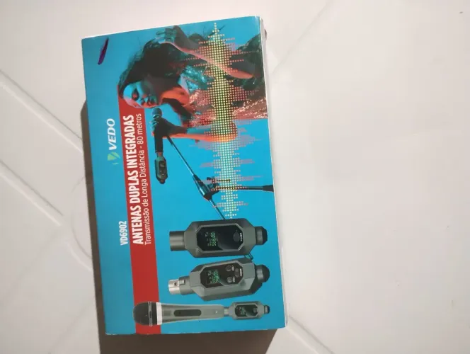 Antenas duplas integradas transmissão longa distância