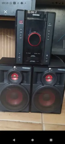 Mini system Semp Toshiba usado