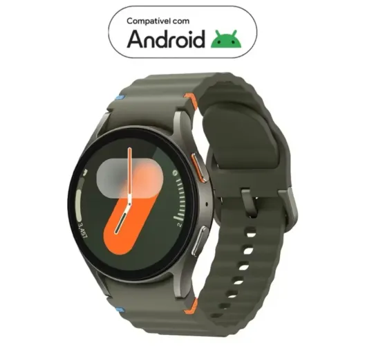 Samsung Galaxy Watch7 Smartwatch 44mm<br>Bluetooth, Galaxy Al, Tela em Cristal de Safira