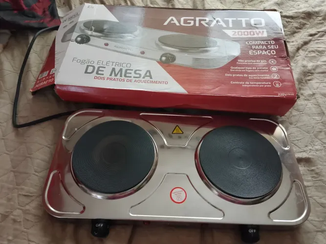 Fogão elétrico novo