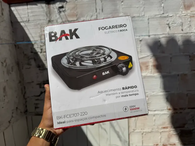 Fogão Elétrico 1000W 1 BOCA!! LACRADO!! PROMOÇÃO!!