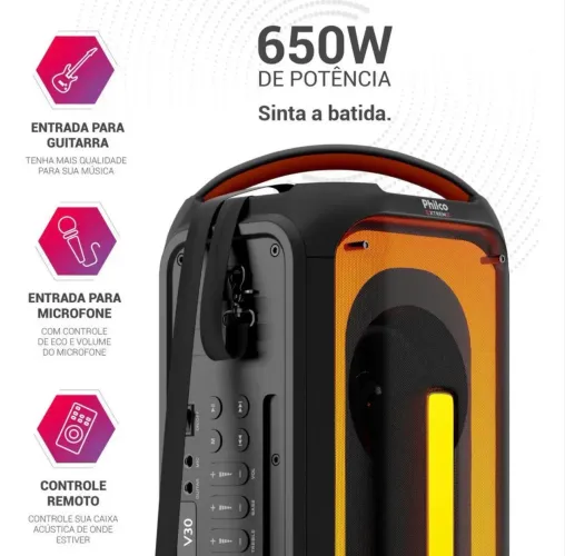 (Vendo ou troco) CAIXA DE SOM PHILCO