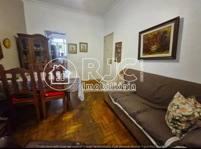 Imóvel para venda possui 59 metros quadrados com 2 quartos em Tijuca - Rio de Janeiro - RJ