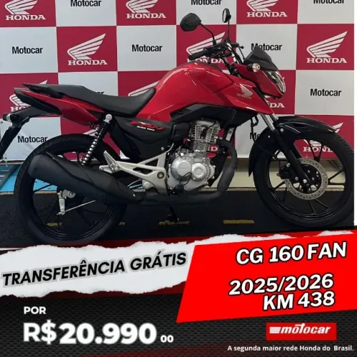 2026 Honda cg 160 fan