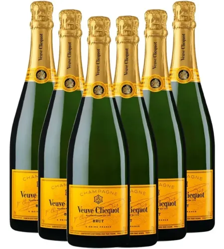 Kit 6 Veuve clicquot 750ml