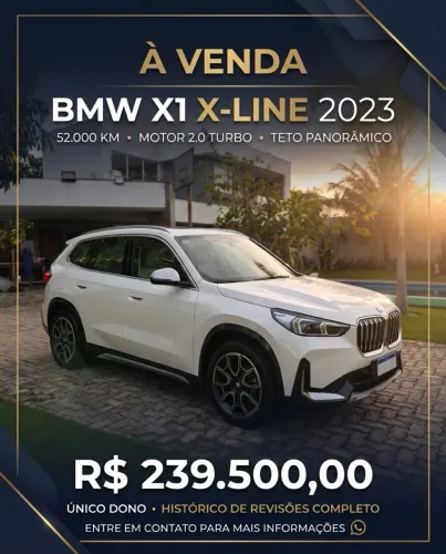 BMW X1 Sdrive 20I X-line 2.0 TB Aut. 2023