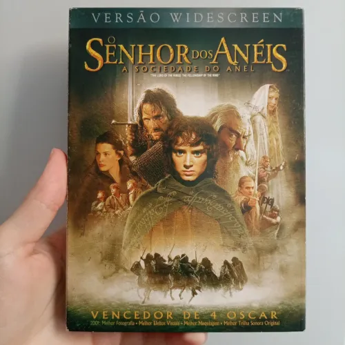O Senhor dos Anéis a Sociedade do Anel DVD Duplo Digipack