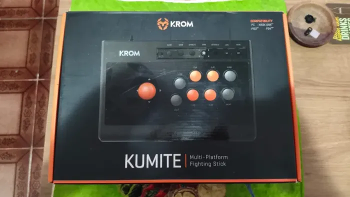 Controle Arcade Krom Kumite