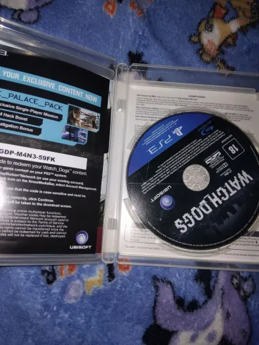 Watch dogs ps3 seminovo e god of war ascension de brinde
